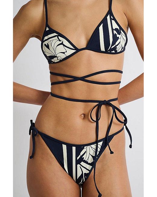 Onia White Cleo String Bikini Bottom