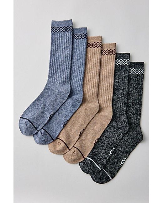 Ugg Blue Tasman Socks 3-Pack for men