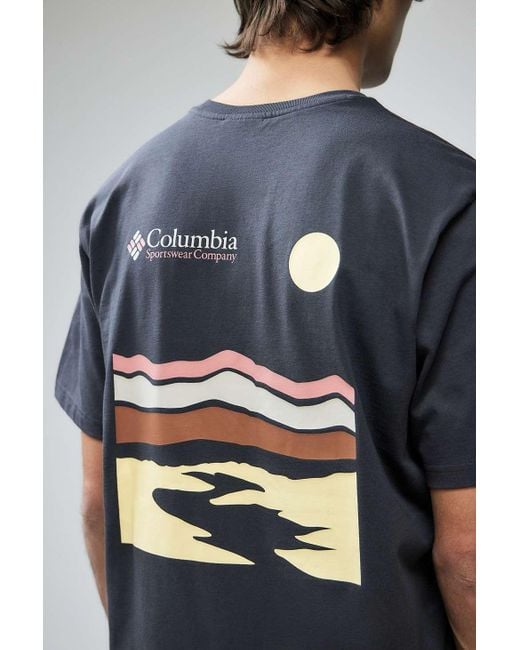 Columbia Gray Black Heritage Hills T-shirt for men
