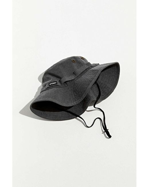 Stussy Multicolor Washed Ripstop Boonie Bucket Hat for men