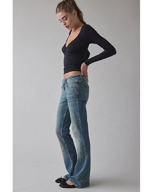 BDG Blue Brooke Low-Rise Flare Jean
