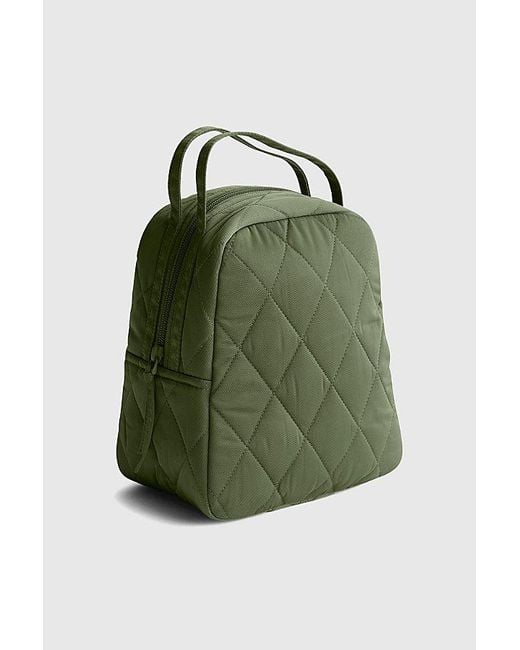 Vera Bradley Quilted Twill Lunch Bag in Green Lyst