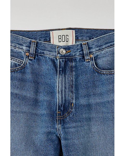 BDG Blue Straight Fit Utility Jean for men