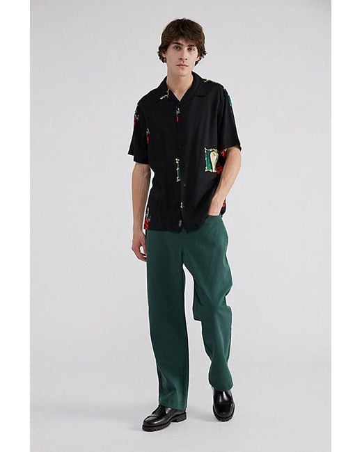 M/SF/T Green Ultra Fiction Chino Pant for men