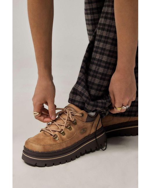 Skechers Brown Jammers Goodbye Platform Shoes