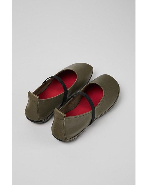 Camper Green Right Mary Jane Shoe