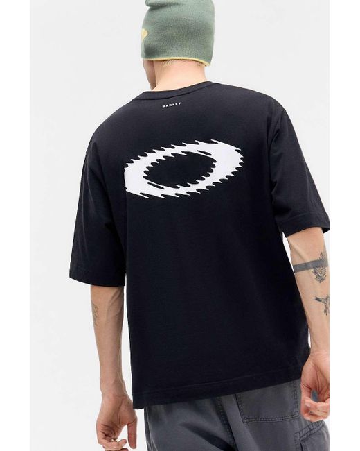 Oakley Blue Uo Exclusive Black Broken Ellipse T-shirt for men