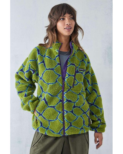 Gramicci Green Agate Olive Sherpa Jacket