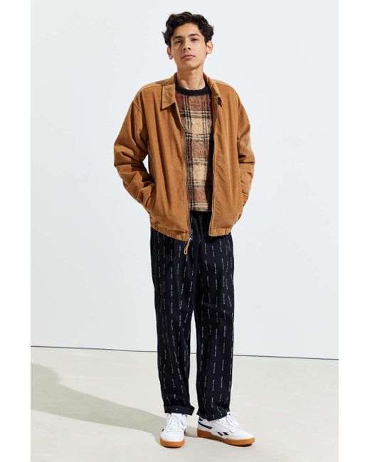 uo corduroy harrington jacket