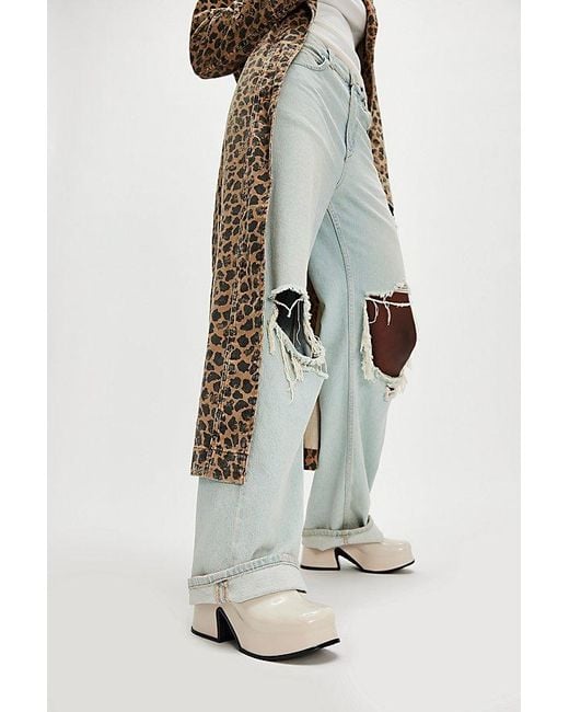 Melissa White Mia Platform Clog