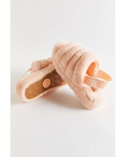 UGG Fluff Yeah Slide Sandal in Pink | Lyst Canada