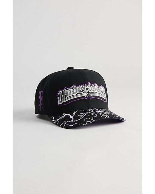 Mitchell & Ness Black Pro Undertaker Snapback Hat for men