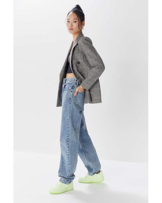 black high waisted baggy jeans