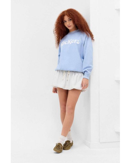Kickers Blue Graft Crew Neck Sweatshirt
