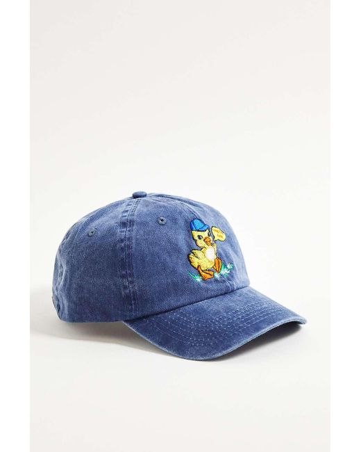 Urban Outfitters Blue Uo Navy What The Duck Cap for men