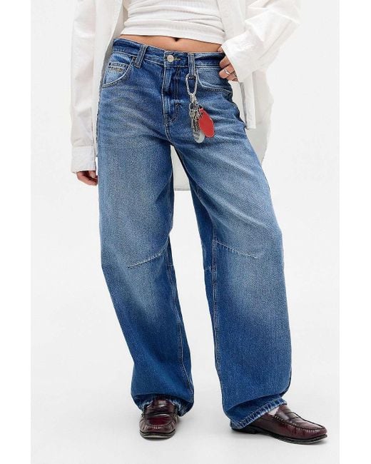 BDG Blue Logan Boyfriend Dallas Jeans