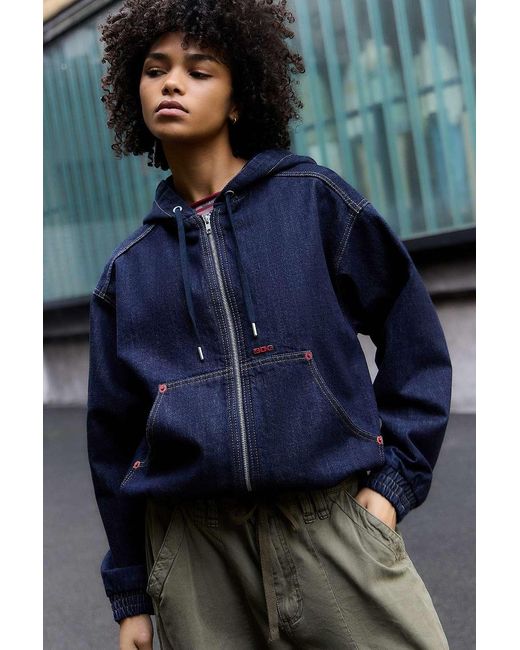BDG Blue Rinse Denim Skate Jacket