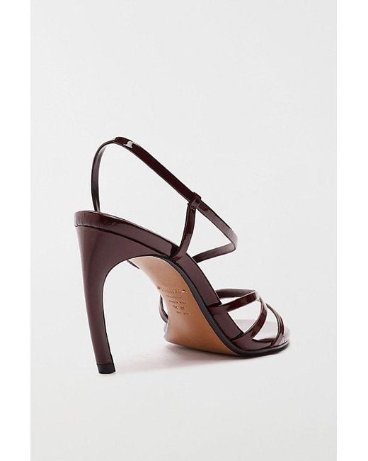 SCHUTZ SHOES Multicolor Annie Curve Heeled Sandal
