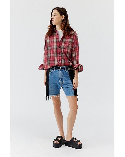 Urban Renewal Red Remade Levi'Two-Tone Short