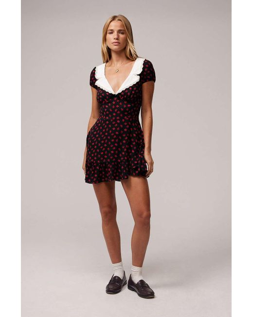 kimchi blue maeve floral mini dress Kimchi Blue Maeve Floral Mini Dress