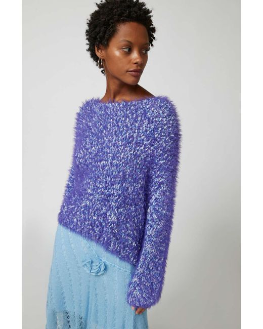 Fuzzy sweater urban outfitters hotsell