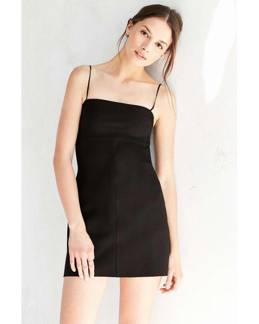 a line mini slip dress Light Blue Satin Mini Slip Dress with Bustier Cups & Criss Cross Back | Silk  Look Cocktail Party Dress 90s Style Open Back Short A-Line
