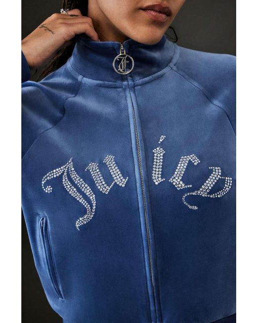 Juicy Couture Blue Meava Tack Top