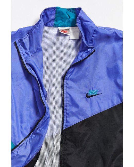 Nike windbreaker blue and hotsell purple