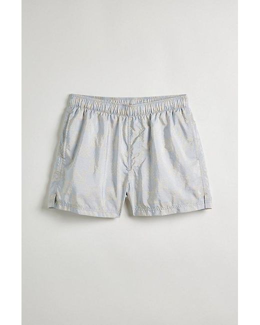 Urban Outfitters Blue Uo Geo Sun Volley Swim Short for men