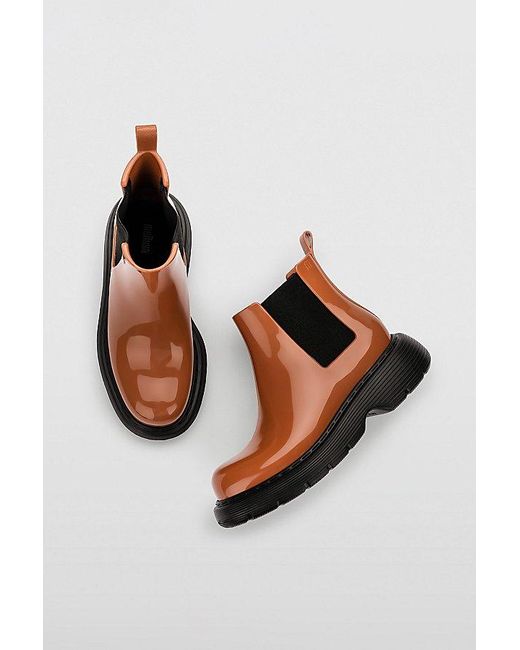 Melissa Brown Step Jelly Chelsea Boot