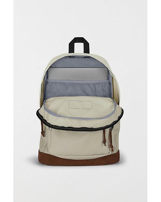 Jansport White Right Backpack