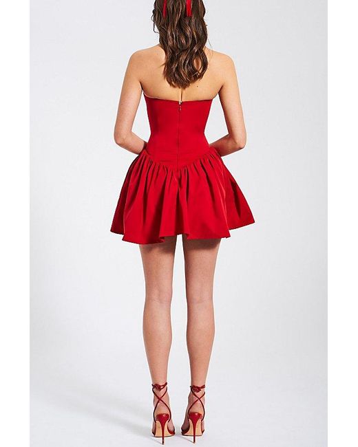 drop waist corset mini dress Delaney Corset Mini Dress