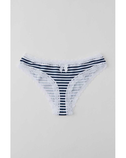 Out From Under Blue Noella Knickers