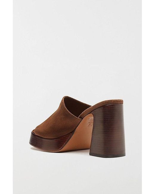 SCHUTZ SHOES Brown Rowan Platform Mule