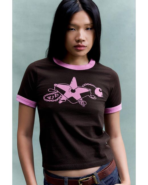 Carhartt Black Outlaw Star Ringer T-shirt