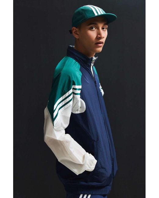 adidas Skateboarding Full-zip Track Jacket in Blue for Men | Lyst