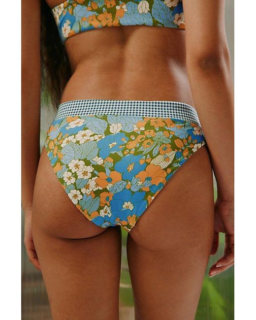 Out From Under Multicolor Kelly High-Cut Bikini Bottom