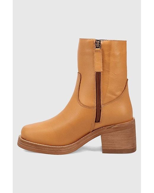 Dingo Brown Roxy Leather Bootie