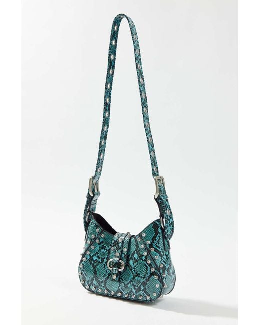 Urban Outfitters Uo Devon Studded Crossbody Bag in Blue Lyst