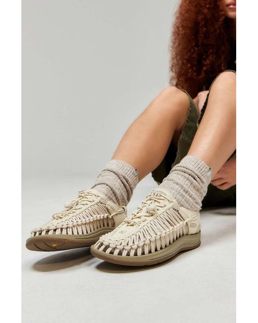 Keen Natural Uneek Off-white Sandals