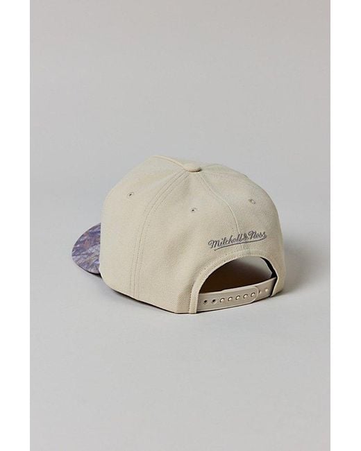 Mitchell & Ness Gray Mlb Los Angeles Dodgers Camo Pro Hat for men