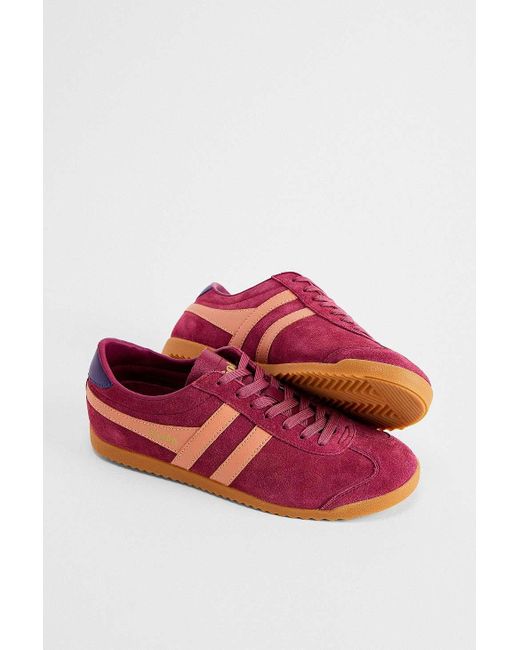 Gola Pink Bullet Suede Trainers
