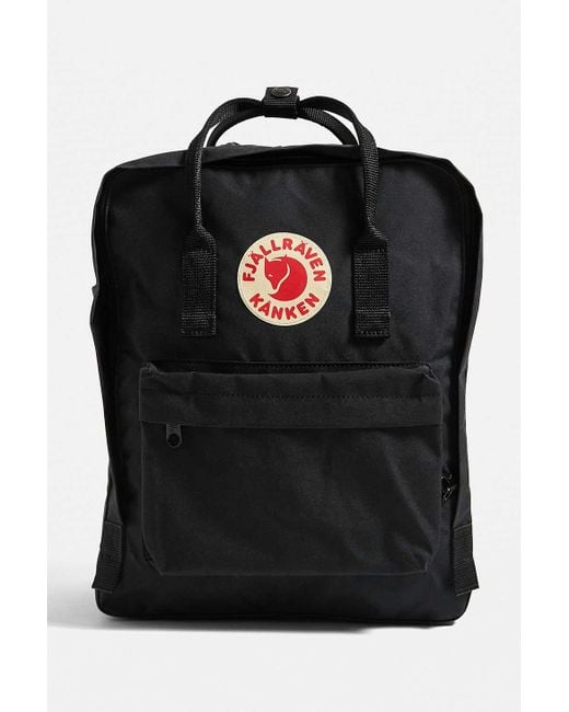 Fjallraven Black Kanken Backpack