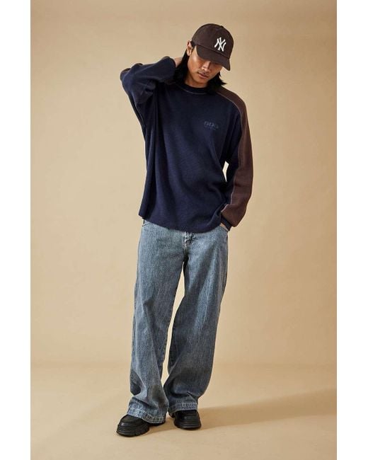 BDG Skater-jeans "neo" mit grauer waschung in Blue für Herren
