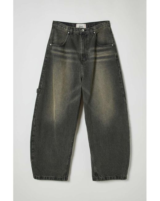 BDG Cocoon Fit Jean In Washed Black,at Urban Outfitters in Blue
