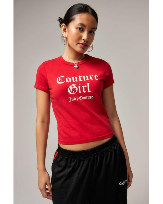 Juicy Couture Red Girl Baby T-shirt