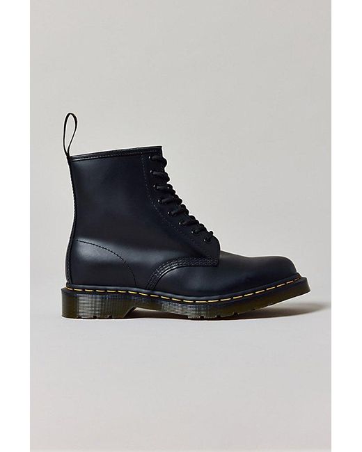Dr. Martens Black 1460 Smooth Leather Lace Up Boot