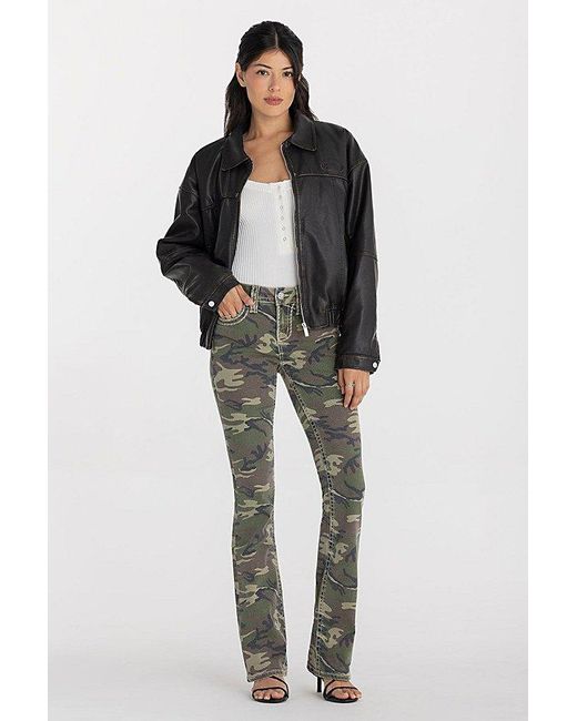Miss Me Gray Ember Leather Jacket