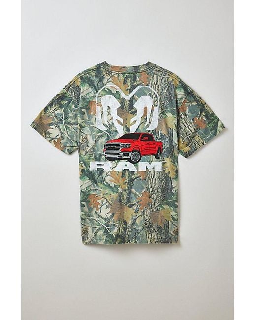 Urban Outfitters Gray Dodge Ram Graphic Tee for men