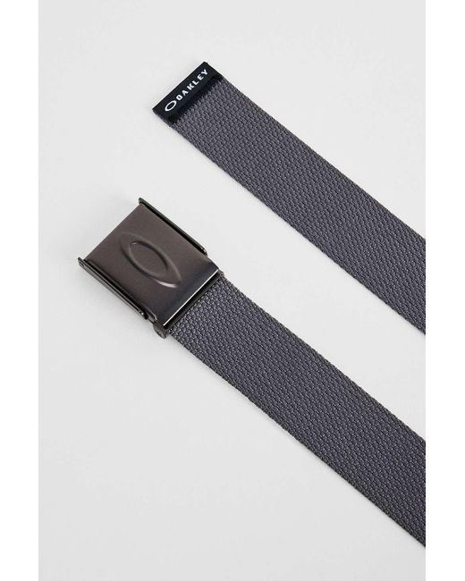 Oakley Gray Ellipse Web Belt for men